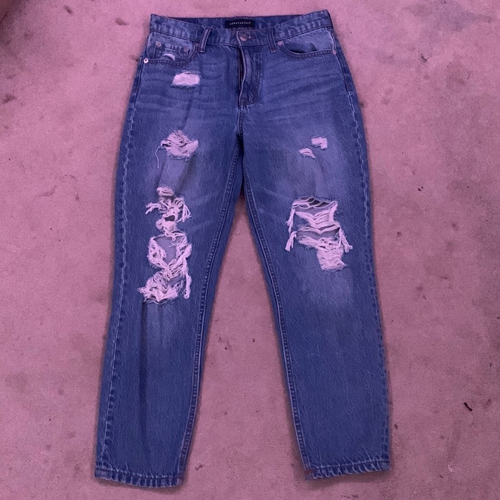 denim mom jeans